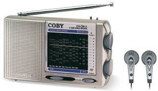 Coby Am FM LW SW 12 Band Radio AC DC Operation Battery Operated New