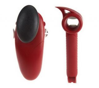 Kuhn Rikon Auto Attach Ergo Can Opener & 4 in 1 Parrot Opener