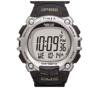 Timex Mens Ironman 100 Lap FLIX Watch with Fast Wrap Strap —