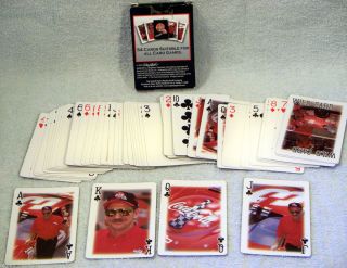  Dale Earnhardt NASCAR Racing   Bicycle Brand Playing Cards   Coca Cola