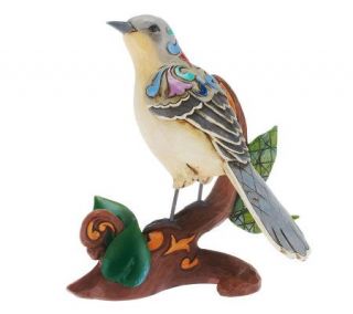Jim Shore Heartwood Creek Mockingbird Figurine —