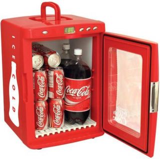 NEW Coke Coca Cola Small Mini Fridge Refrigerator Boat Office