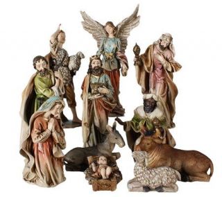 11 Piece 12 Nativity Set by Sterling —