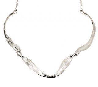 Hagit Gorali Sterling Polished Sculpted Necklace, 23.2g —