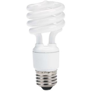 13 Watt Compact Fluorescent Light Bulb Soft White 8 Pack Globe