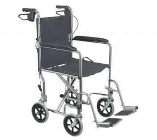 Duro Med 19 Folding Steel Transport Chair —
