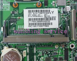 HP Compaq 6515b 6715b 6616B AMD Laptop Motherboard 443898 001 100 Test