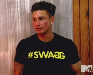 SWAGG T Shirt Jersey Shore Pauly D Dirty MTV Swag Premium T