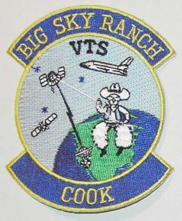 Vandenburg Tracking Station  Big Sky Ranch Space Program Patch