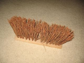 16 African Bass Floor Broom Concrete Tool Made in The USA