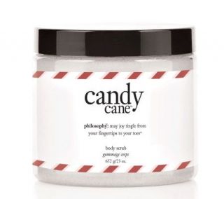 philosophy candy cane body scrub, 23 oz —