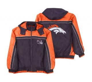 NFL Denver Broncos Polyfill Hooded Jacket —