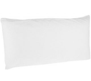 Sealy Posturepedic KG Latex Pillow w/Mosaic Dobby Zip Cover — 