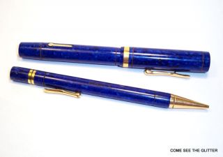 Conklin Endura Jr Pen Pencil Sapphire Collection Set