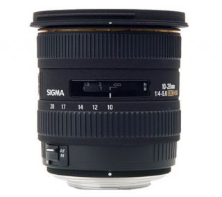 Sigma 10 20mm f4 5.6 Lens for Canon Mount —