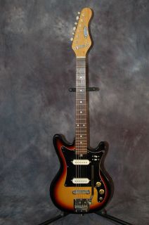 Vintage 1960s Bruno Conqueror Whammy Electric Guitar Teisco Pro Setup