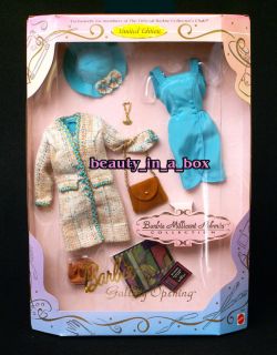 Gallery Opening Barbie Collectors Club Exclusive Membership Fashion