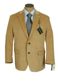 New Mens Ralph Lauren Tan Corduroy Sport Coat Jacket