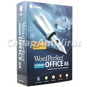 Corel WordPerfect Office X6 Standard (New Sealed Retail Box)