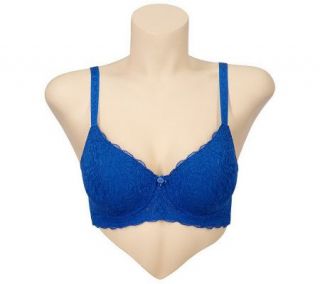 Barely Breezies Full Coverage Lace Modesty Bra with UltimAir Lining 