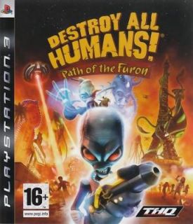 PlayStation 3 PS3 Destroy All Humans Path of Furon New 752919990278