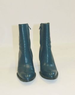 Costume National Muted Blue Ankle Boots EU 39 UK 6 US 9