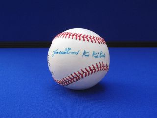 James Cool Papa Bell Signed ONL Baseball Autograph Auto JSA LOA COA