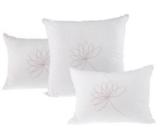 Portico Lotus Set of 3 Decorative Pillows —