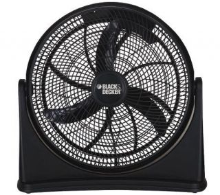 Black & Decker High Velocity Turbo Floor Fan   H362050