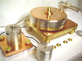 Tritium Moving Coil LP Record Air Bearing Tonearm Table