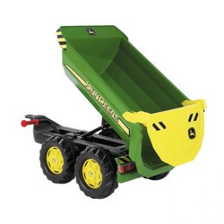 Rolly John Deere Half Pipe Trailer 4 Any Pedal Tractor