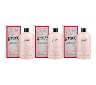 philosophy amazing grace gift boxed shower geltrio —