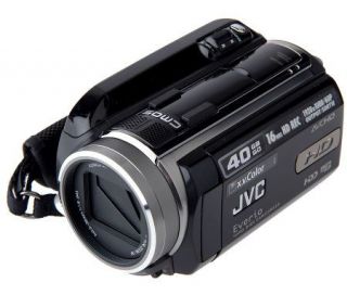 JVC Everio 40GB Hard Disk Drive High Definition Camcorder w/10x 