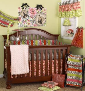 SELBY BY COTTON TALE DESIGNS HERE KITTY KITTY 4 PIECE CRIB BEDDING