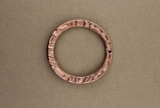Native Hills Exclusive Solid Copper Tenner Rosary Ring