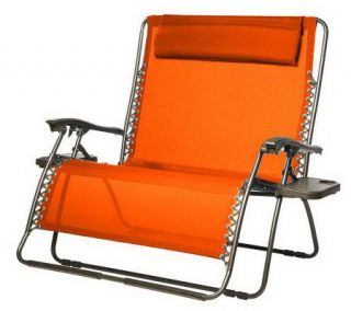 Bliss Hammocks 2 person Gravity Free Recliner with Pillow —