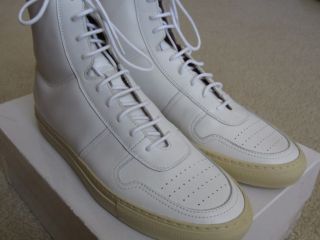 New Common Projects Bball Vintage High White 43 EU