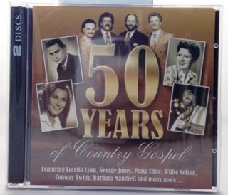 50 Years Of Country Gospel Brand New CD 2 Disc Set Nelson Cline Twitty
