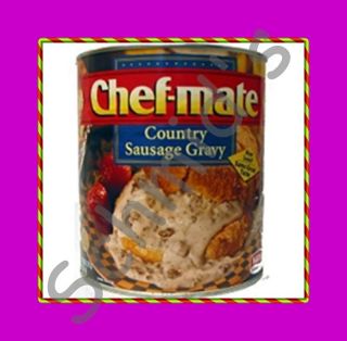 Chef Mate Country Sausage Gravy 105 oz Can