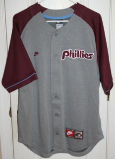 Nike Jimmy Rollins Jersey Small Phillies Cooperstown Collection