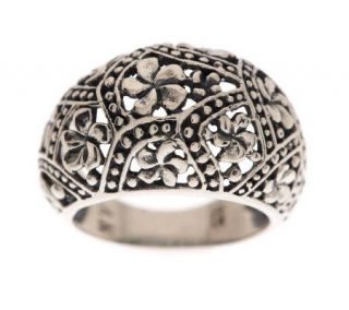 Novica Artisan Crafted Sterling Domed Ring —