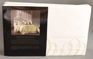 Court of Versailles Flat Sheet Beiges Size King 112x108