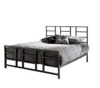 Fashion Bed Group Fulton Queen Platform Bed   Slate Finish —