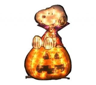 15 Dracula Snoopy Lighted Yard Art by Sterling —