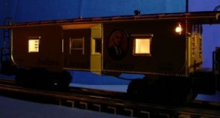  Cars Lighted Caboose Up PFE PRR NYNH Up Operating Visitor Cowen