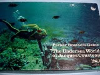 Vintage 1968 Jacques Cousteau Scuba Diving Game Calypso