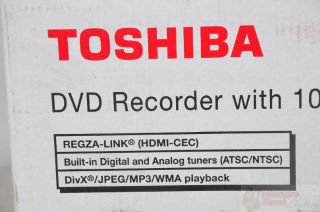 info toshiba dr570 dvd recorder player black rtl $ 179