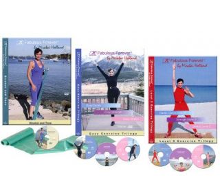 Moving Free Fabulous Forever 7 DVD Set with Resistance Band — 