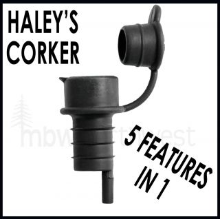 Haleys Wine Corker 5 in 1 Feature Aerator Filter Ect