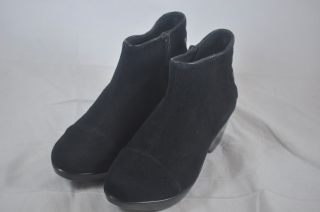 Cordani Calzature Gianette Black Suede Ankle Bootie Euro 36 US 6